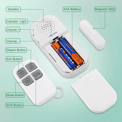 Wsdcam 130dB Wireless Door Alarm