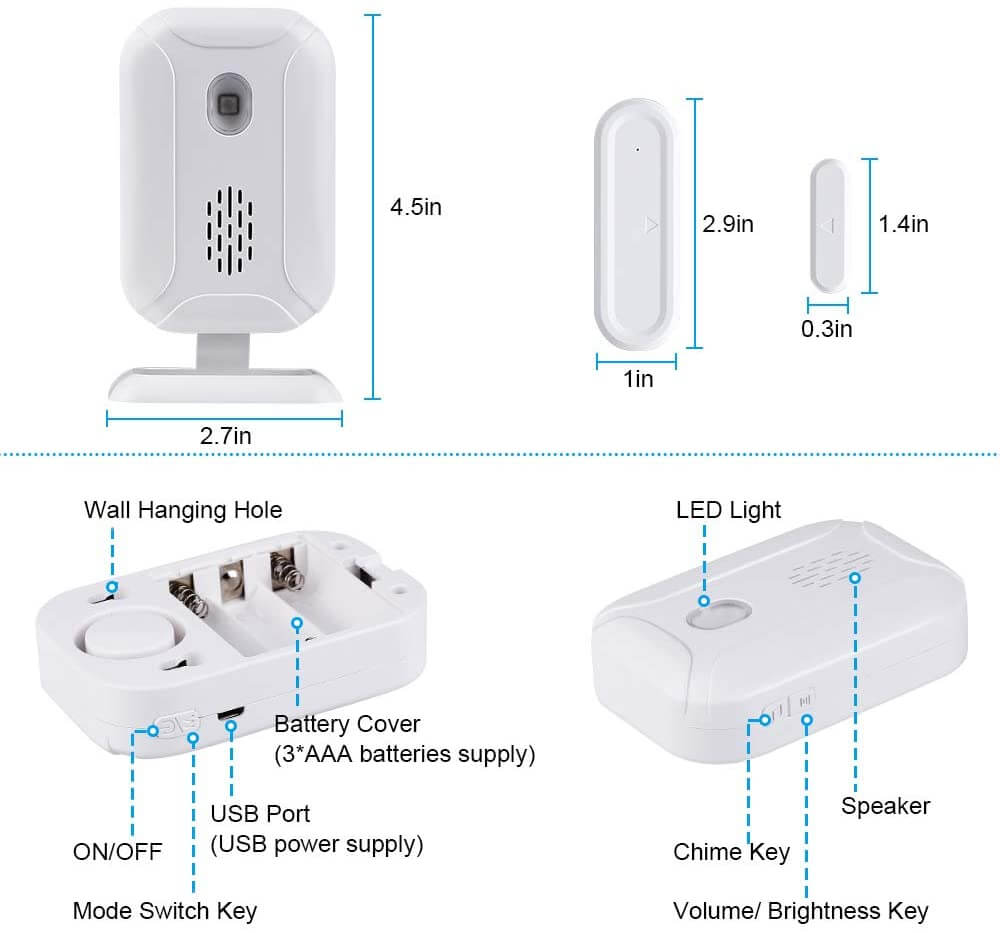 Wsdcam Wireless Door Chime