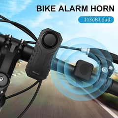 Wsdcam Bike Alarm Horn with Remote Loud 113dB