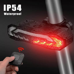 Wsdcam Smart Bike Tail Light with Turn Signals and Brake Light