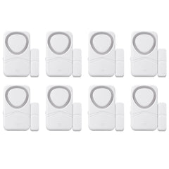 Wsdcam Small Wireless Door and Window Alarms White
