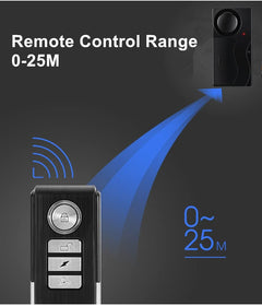 Wsdcam Wireless Anti-Theft Vibration Bike Motorcycle Alarm