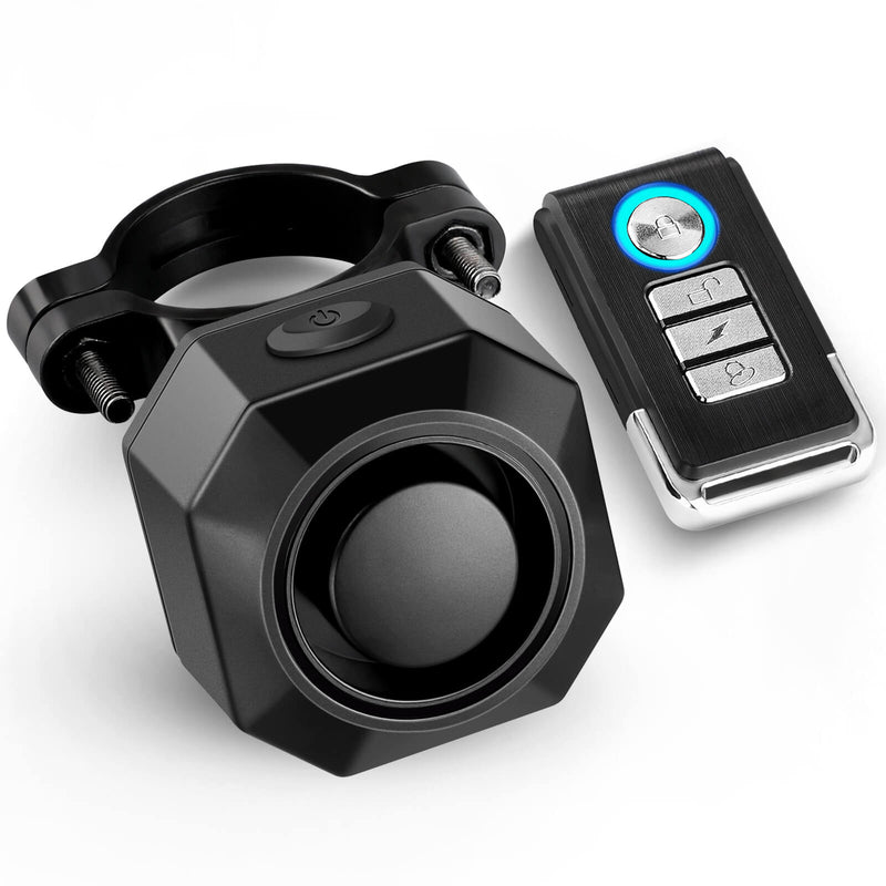 Wsdcam Bike Alarm with Remote USB Rechargeable