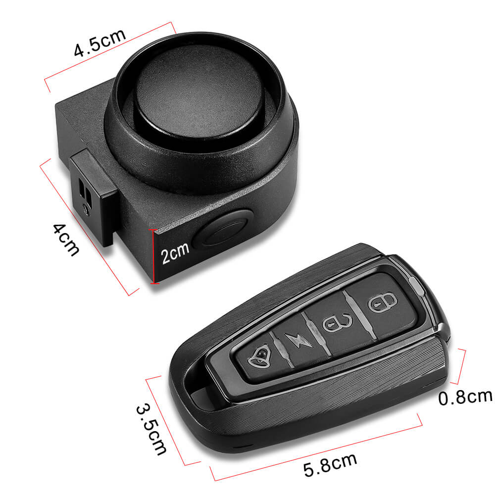 Wireless Bicycle Alarm Remote Control Waterproof Electric - Temu United  Arab Emirates