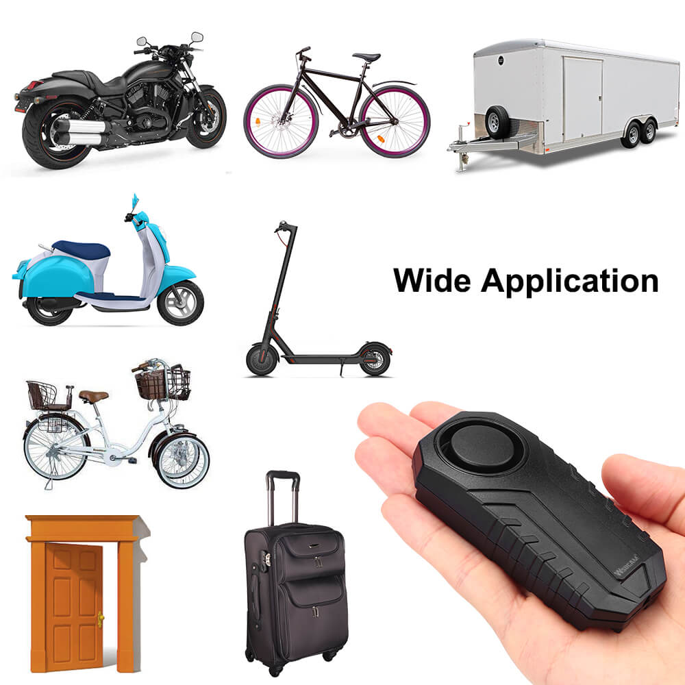 Wsdcam Wireless Anti-Theft Bicycle Motorcycle Alarm