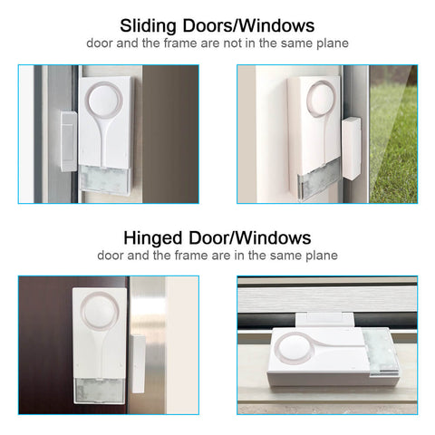 Image of Wsdcam Door and Windows Alarm with Security Strobe Light