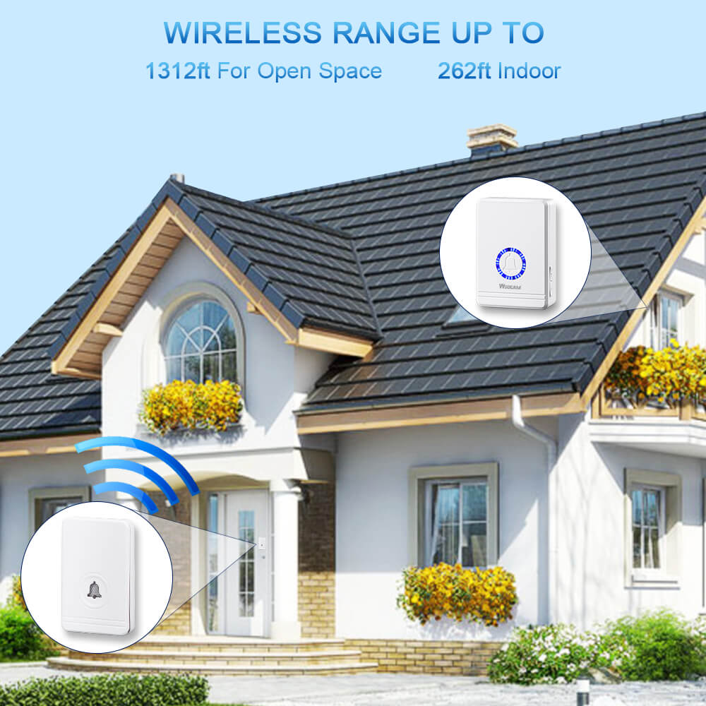 Wsdcam Wireless Doorbell 1300ft Long Range