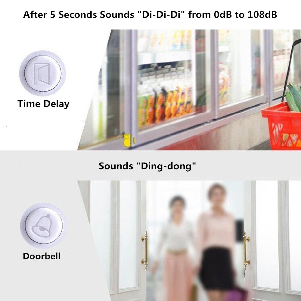 Fridge and Freezer Door Alarm