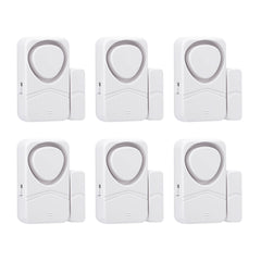 Wsdcam Small Wireless Door and Window Alarms White