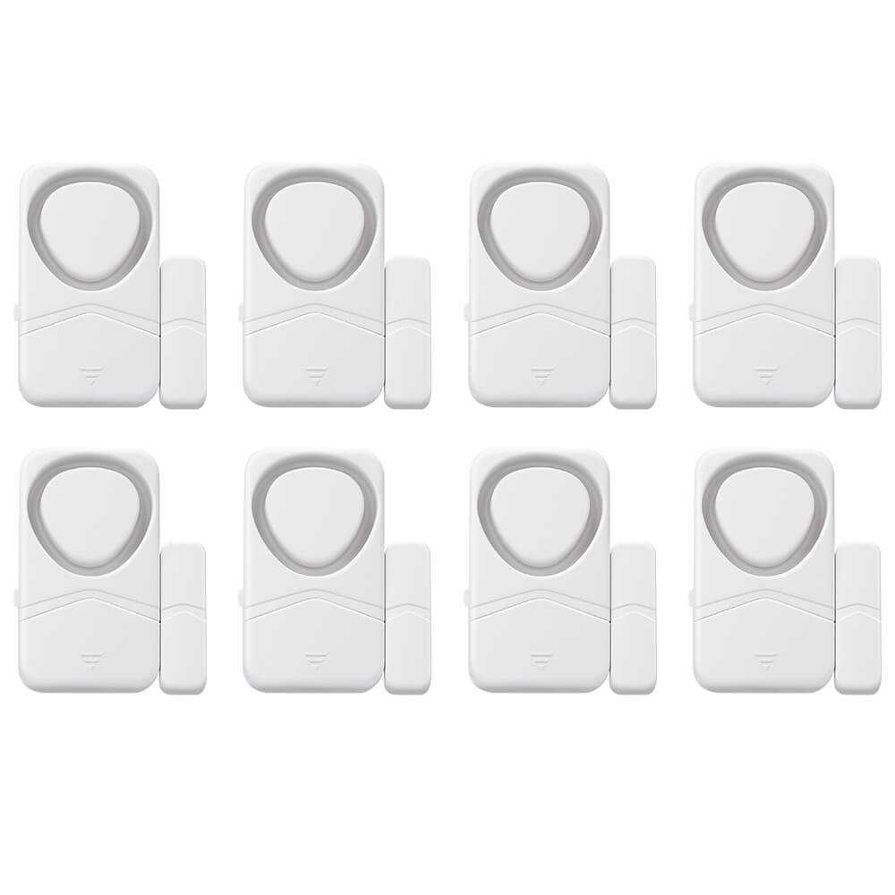 Wsdcam Small Wireless Door and Window Alarms White
